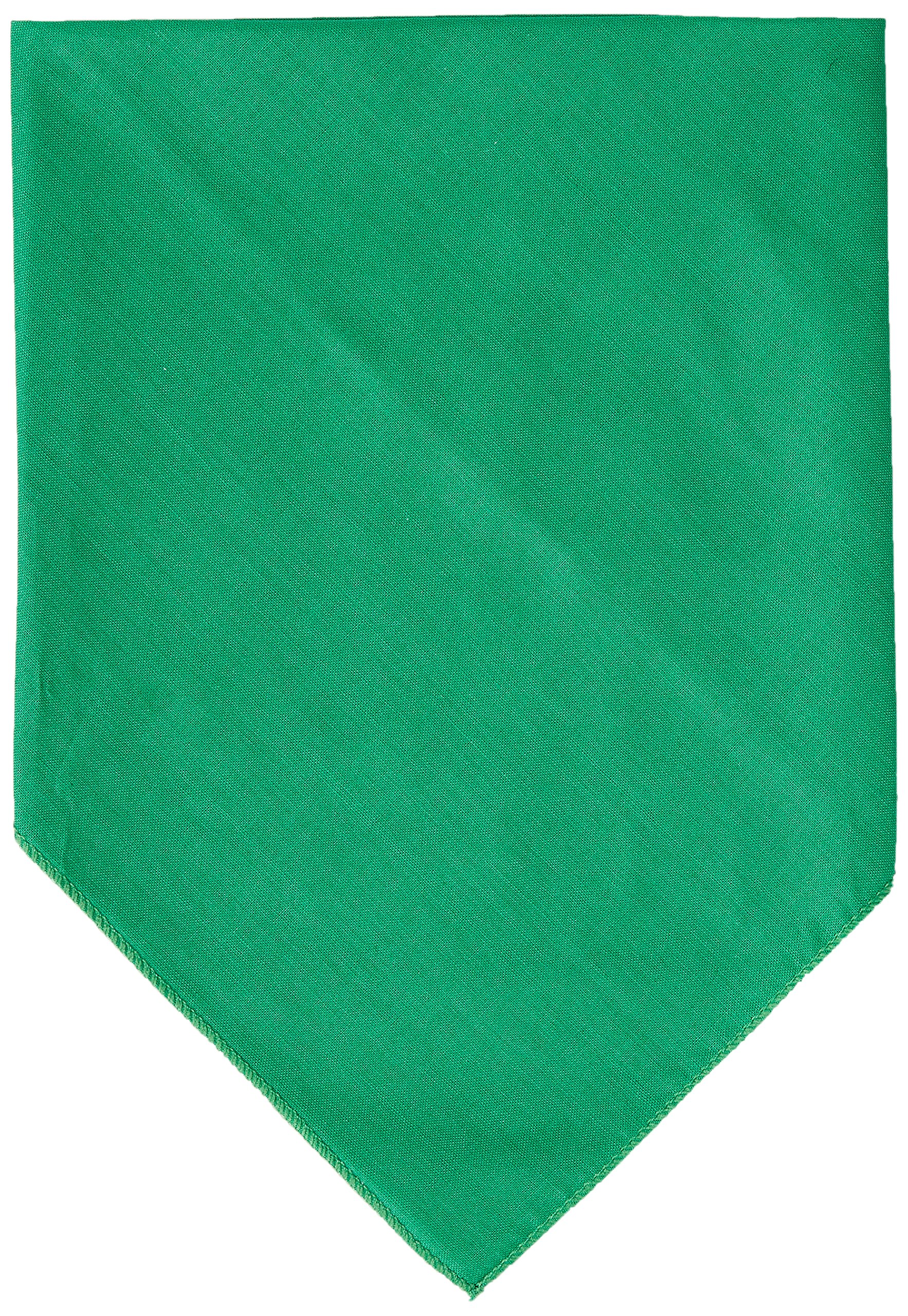 Plain Pet Bandana for Dogs & Cats - Small Size, Emerald Green (14 Color Options) - Perfect for Grooming, Photos & Special Occasions