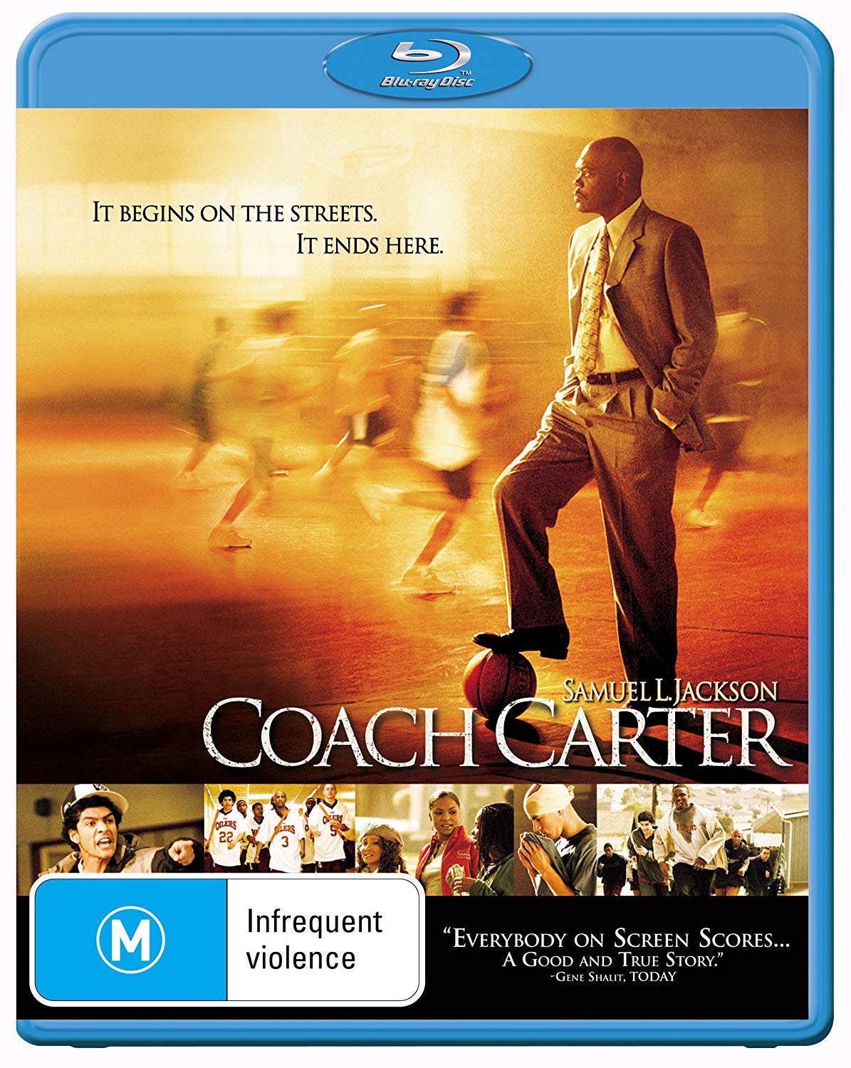 Coach Carter DVD | Region Free Blu-ray & DVD Player Compatible | Perfect for Movie Nights & Travel Entertainment