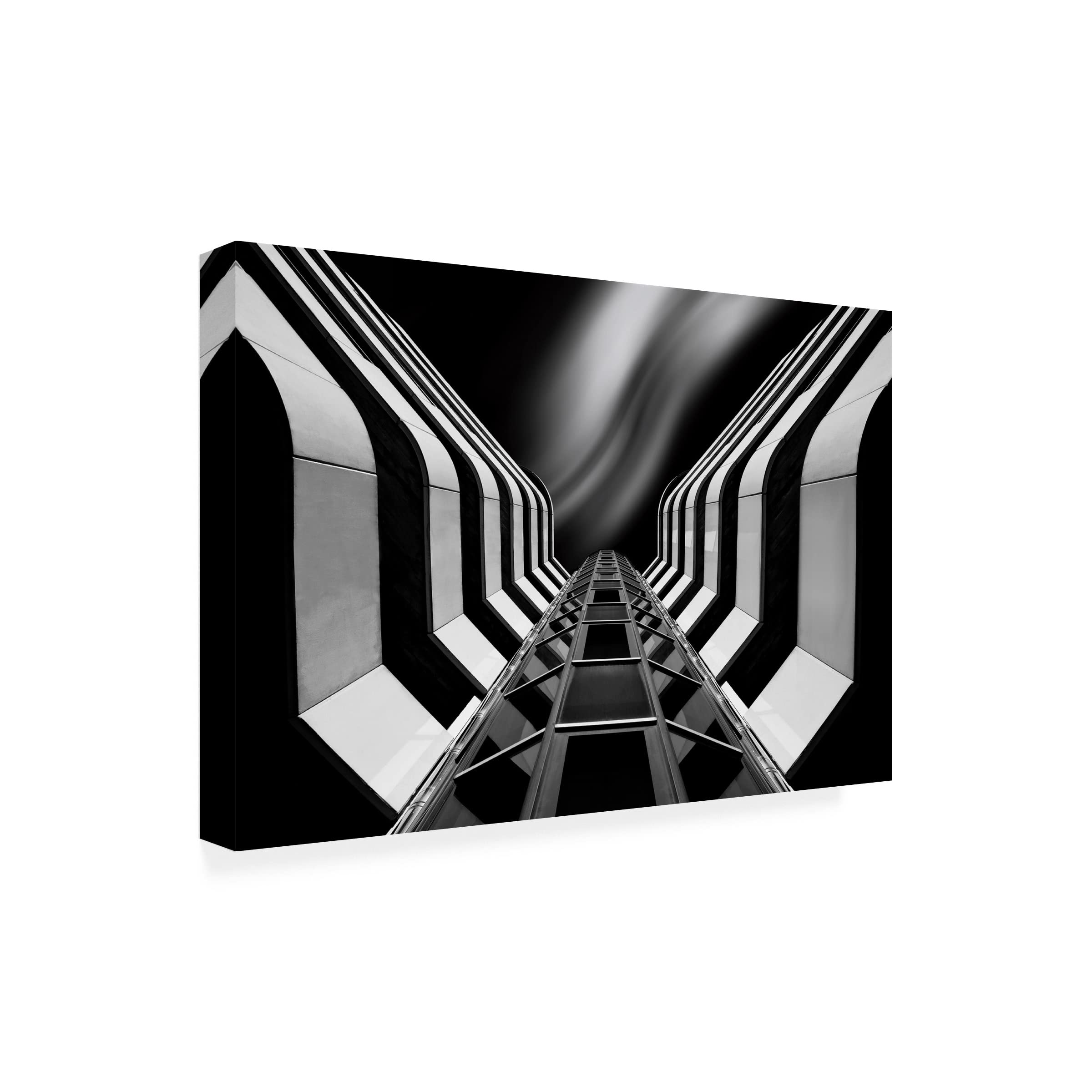 Alfonso Novillo 'Winged' Canvas Wall Art Print - Modern Home Decor for Living Room, Bedroom & Office - Trademark Fine Art Collection