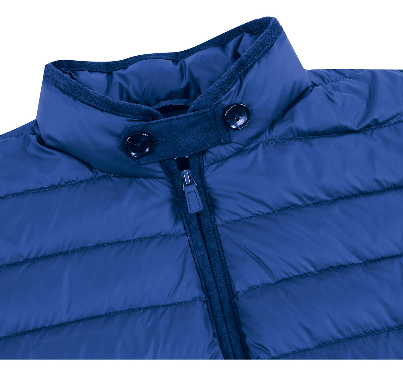 Alessandro Vitello by Renoir Jonathan Nylon Down Navy Vest 831 9 - Lightweight Warm Winter Jacket for Men, Outdoor Activities & Casual Wear
