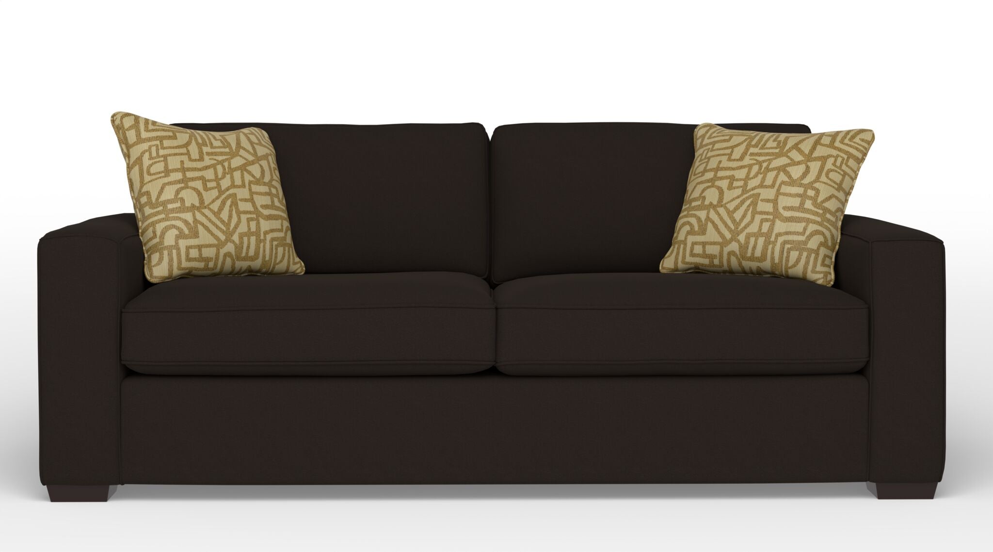 Celeste Sofa in Lido Brown - Modern Comfortable Living Room Furniture for Home & Office