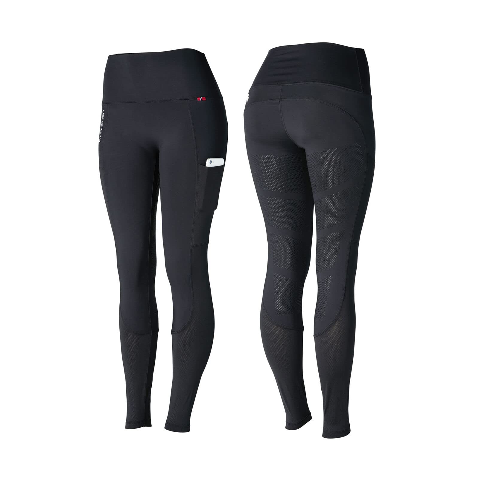 B Vertigo Limited Edition Women's Adelaide High Waist Full Seat Tights - Yoga, Pilates & Workout Leggings for Comfort & Performance