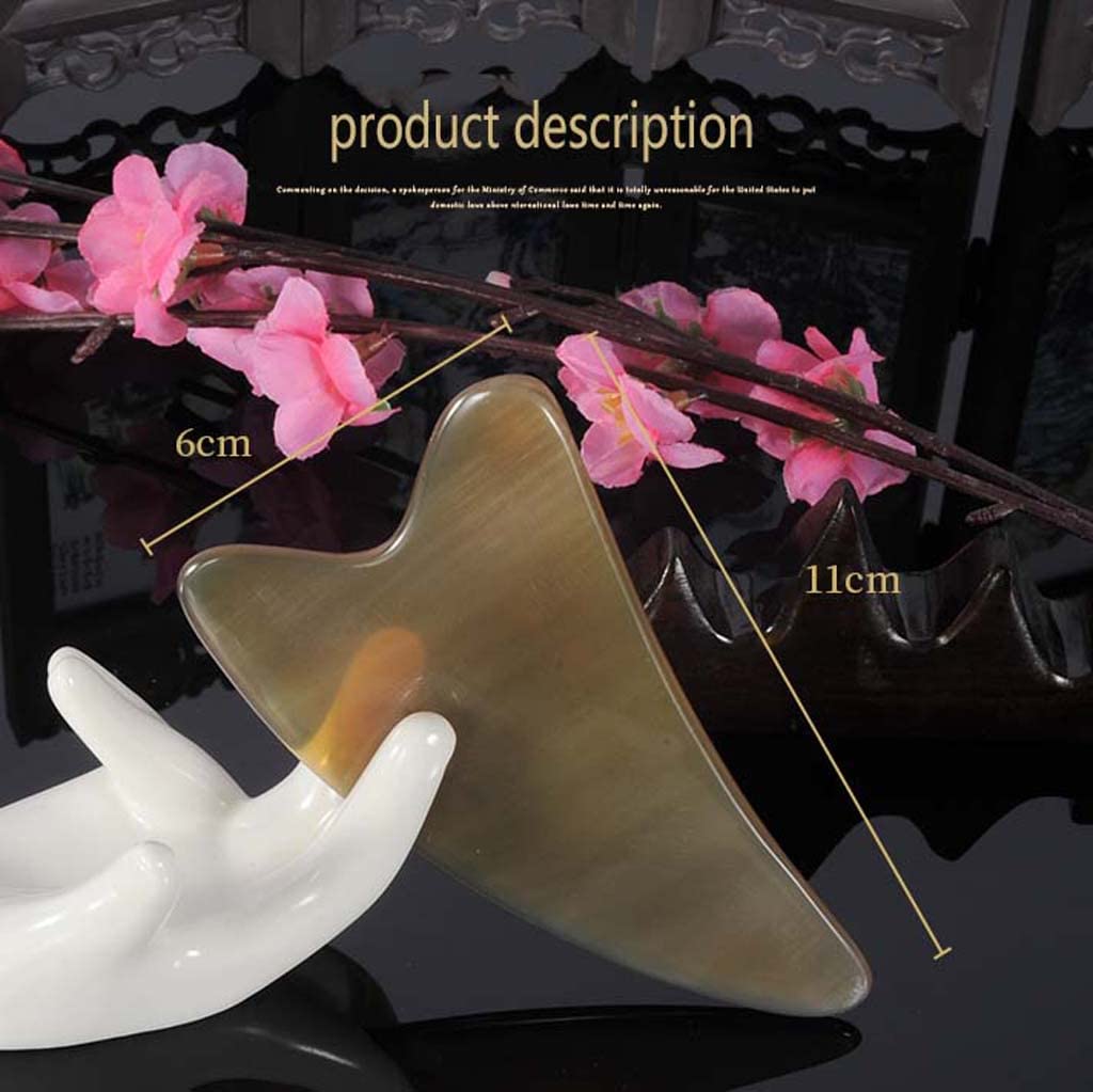 11cm Gua Sha Facial Tool Set for Eye Puffiness Treatment, Skin Tightening & Rejuvenation - Face, Neck & Body Massage - Perfect for Home Spa & Self-Care Routine