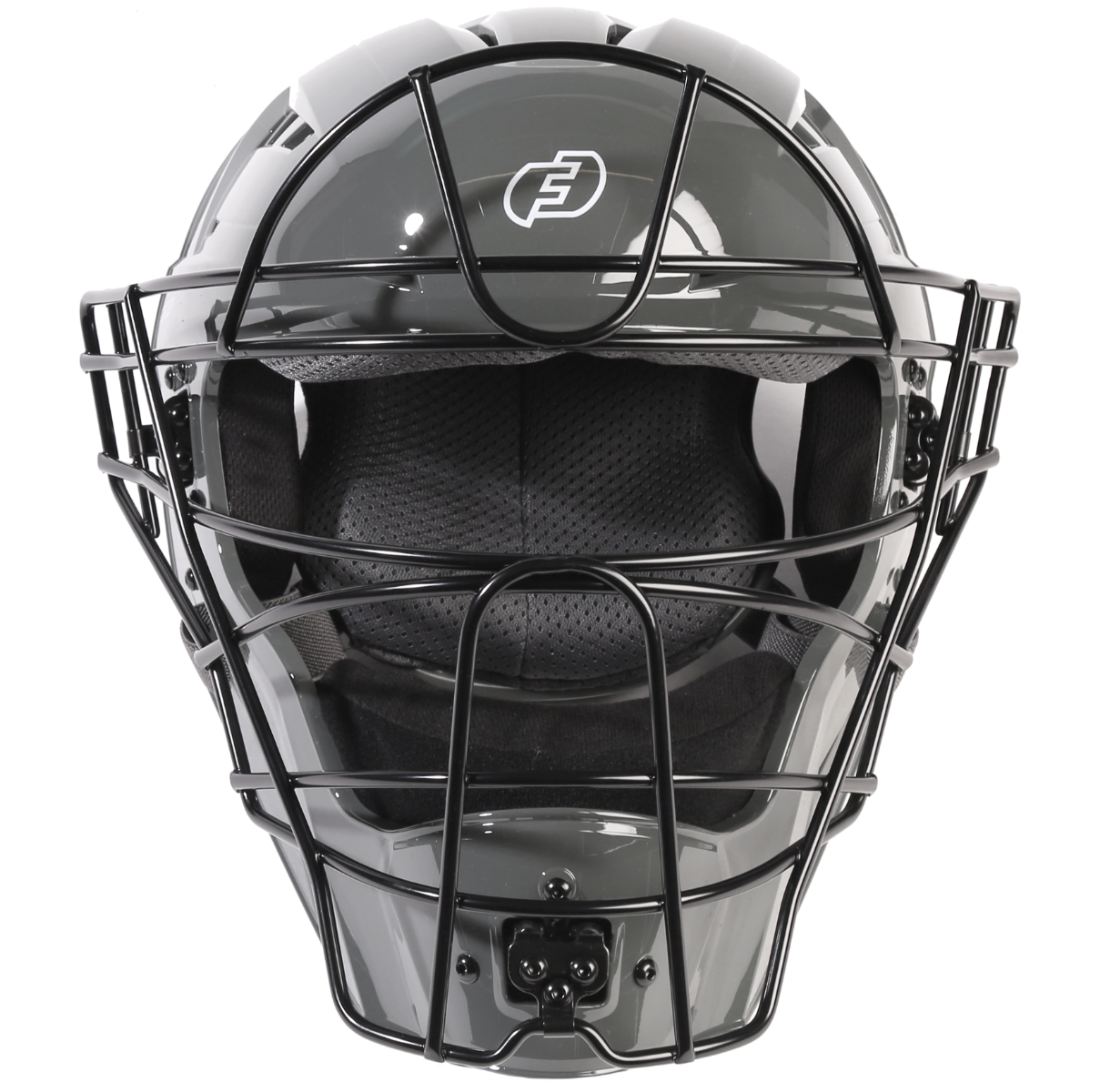 FORCE3 XS3® PRO Catchers Helmet - NOCSAE Certified Gloss Finish Baseball Catcher's Mask for Youth & Adult Players - Perfect for Games, Training & Safety Protection