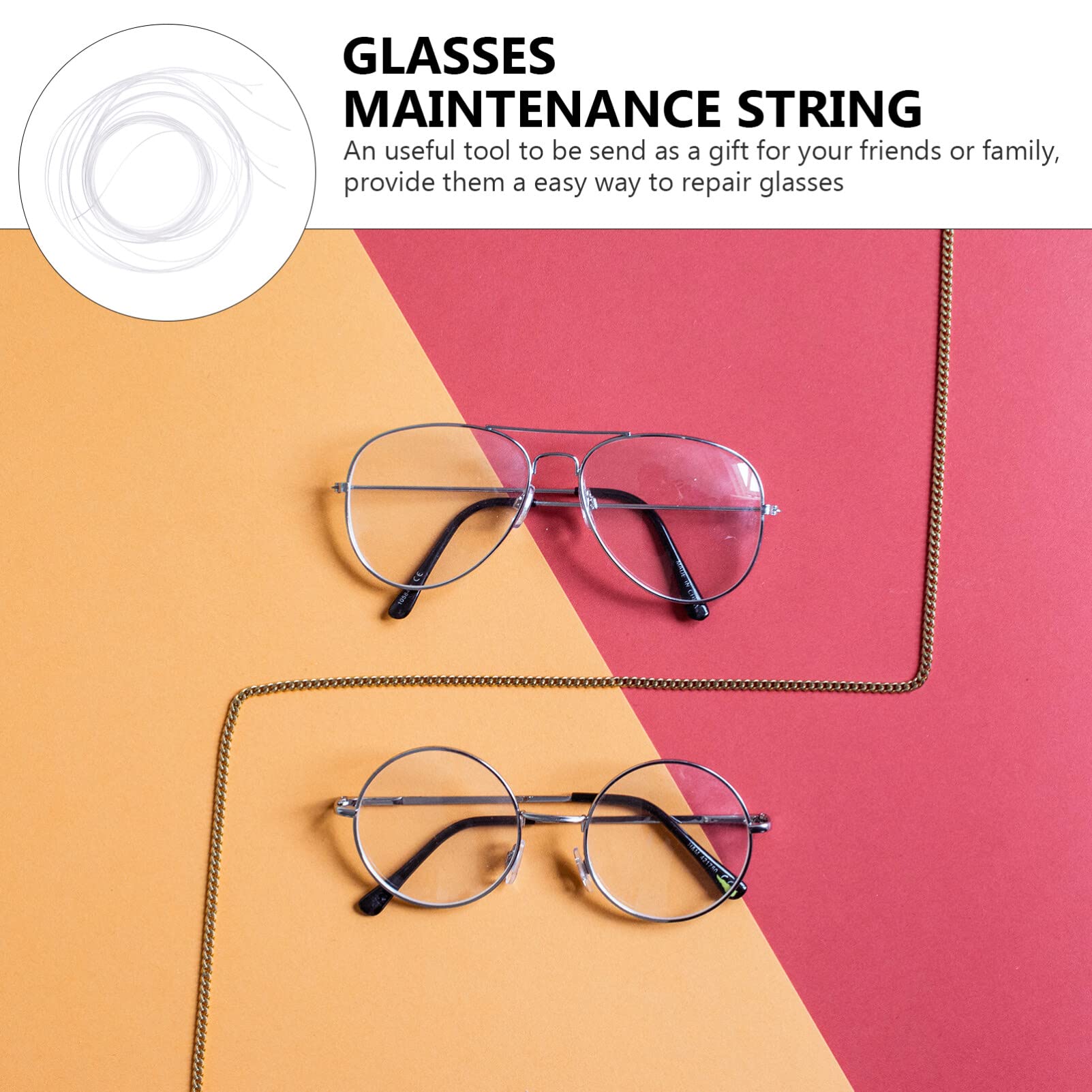 3 Packs Glasses Repair Thread Kit - Eyeglass Screw Replacement Tool with Mini Screwdriver - Perfect for Fixing Loose or Broken Eyeglass Frames at Home, Office or Travel