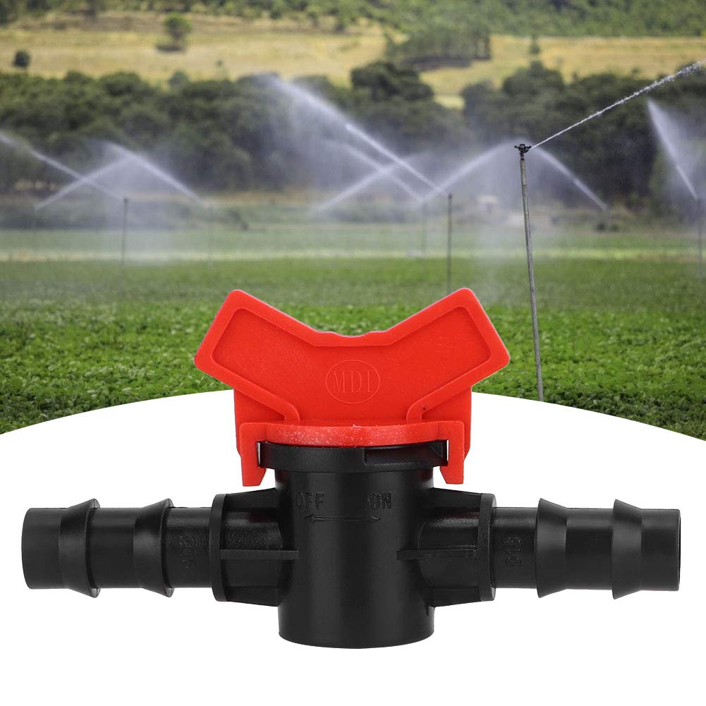 Durable Plastic Water Hose Connector for Garden - Heavy-Duty Hose Valve for Home, Balcony & Outdoor Gardening | Perfect for Lawn Irrigation, Plant Watering & Green Projects
