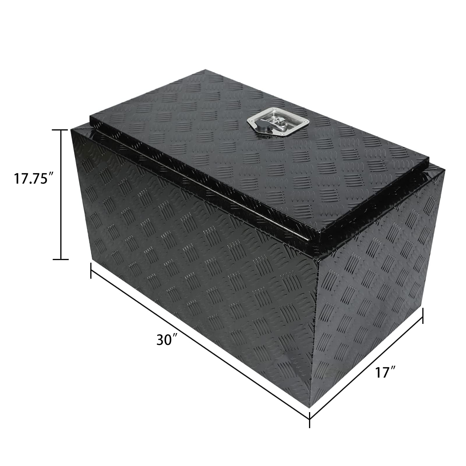 Heavy Duty 5-Bar Tread Pickup Truck Tool Box - 30
