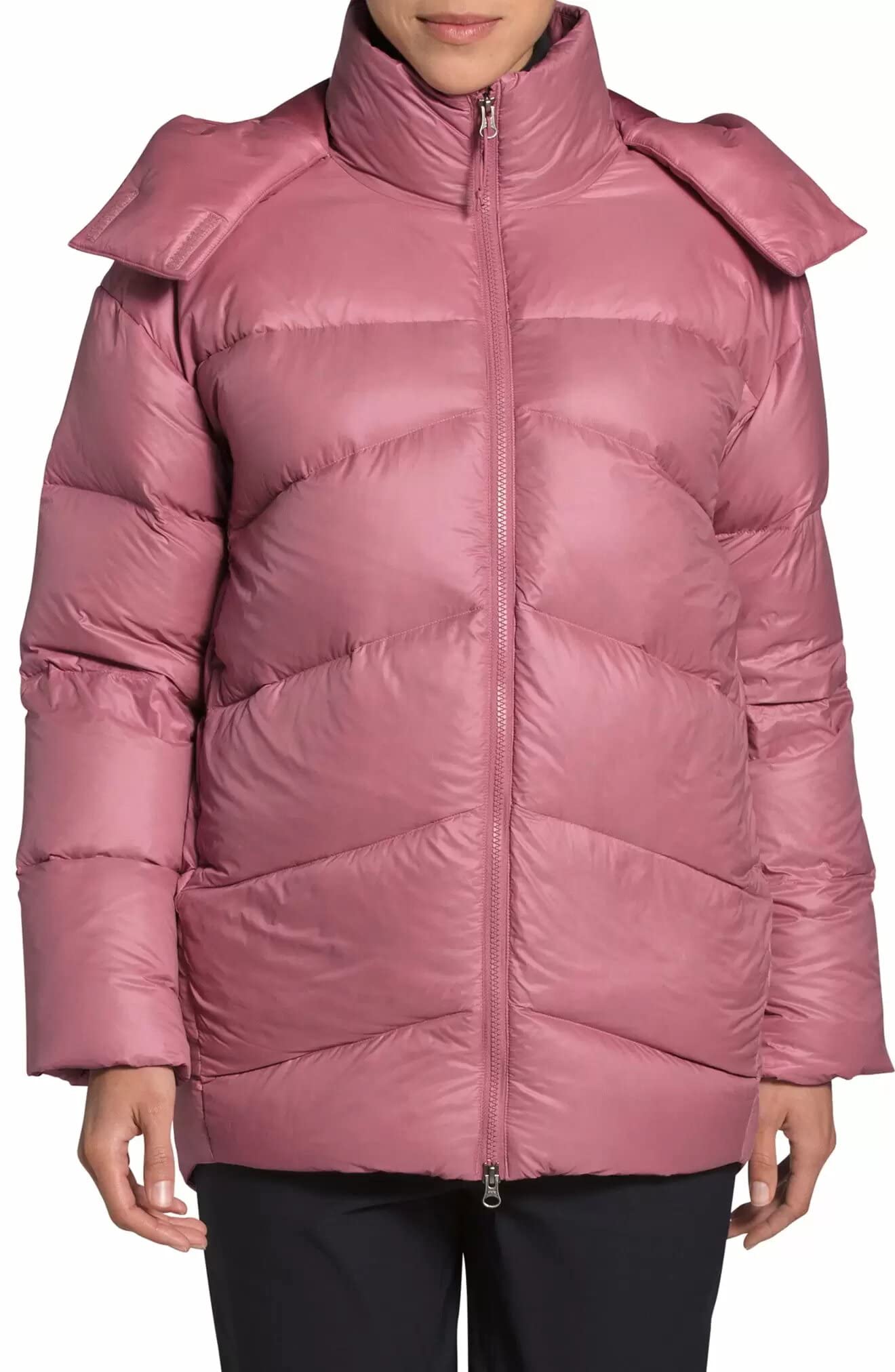 THE NORTH FACE Women's Rose Pink Parka Jacket - Size S | Waterproof Winter Coat for Hiking, Skiing & Outdoor Adventures