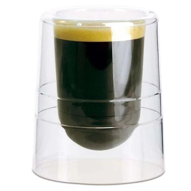 Premium Comatec Double Wall Aperitif Glasses - 2.5oz Set of 200 - Elegant Cocktail, Wine & Dessert Serving Glasses for Parties, Weddings & Restaurants