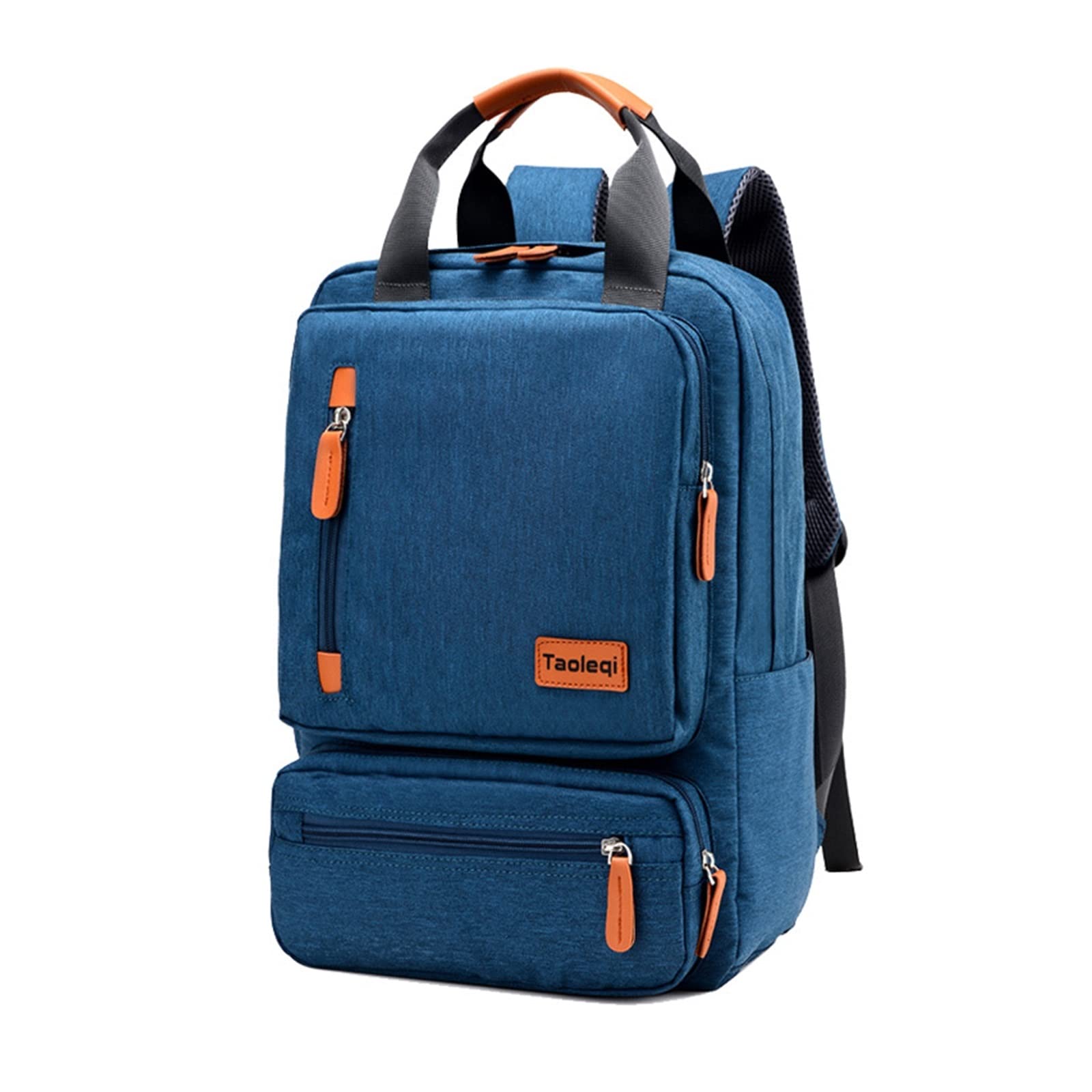 Stylish 15.6 Inch Anti-Theft Laptop Backpack for Men & Women - Durable Oxford Fabric Business Computer Bag with USB Charging Port - Perfect for Office, Travel & College (Blue)