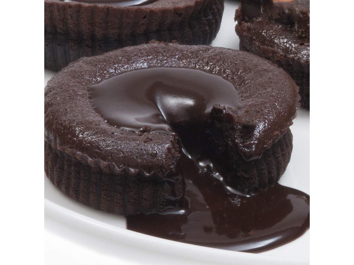 Davids Cookies Chocolate Saucy Cake - 12 Pack (2 Packs per Case) | Rich Chocolate Dessert for Parties, Gifts & Family Gatherings