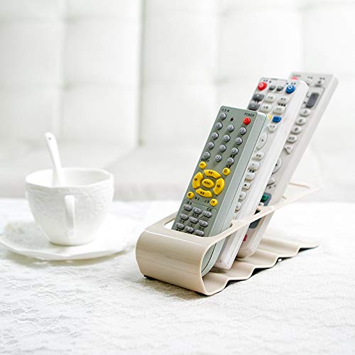 Multi-Purpose Acrylic Remote Control Holder Stand - Organizer for TV, DVD, AC, Phone & Electronics | Compact Storage Solution for Living Room, Office & Bedroom | Perfect for Home Theater Setup & Clutter-Free Spaces
