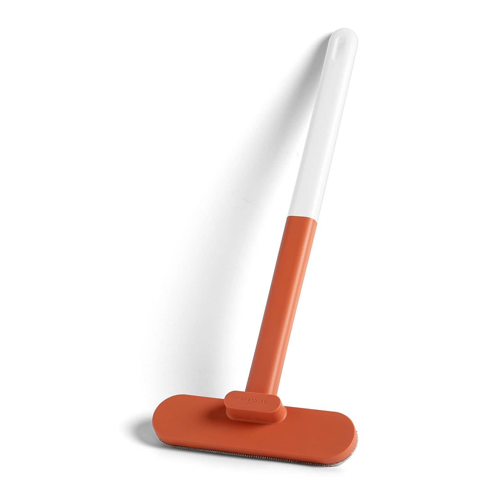 **Long Handle Window Screen Cleaning Brush - Mesh Screen Cleaner & Glass Washing Tool for Cars and Modern Windows - Perfect for Home, Office, and Vehicle Use (Orange)**