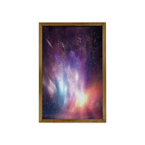 Purple Coral Pale Blue