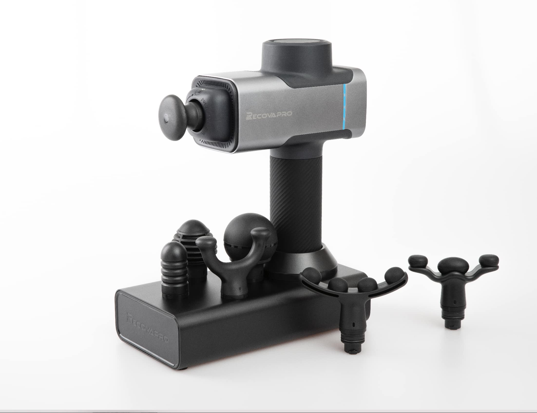 MAX - All-New 16mm Smart Bluetooth Massage Gun with Charging Dock - Deep Tissue Muscle Relief for Athletes, Gym Recovery & Home Relaxation