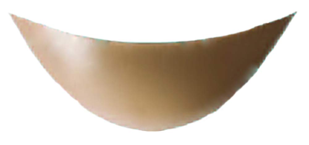 Nearly Me #995 Ultra Lightweight Semi-Full Triangle Silicone Mastectomy Breast Form - Comfortable Prosthesis for Post-Surgery Recovery & Daily Wear - Perfect for Yoga, Swimming & Active Lifestyles