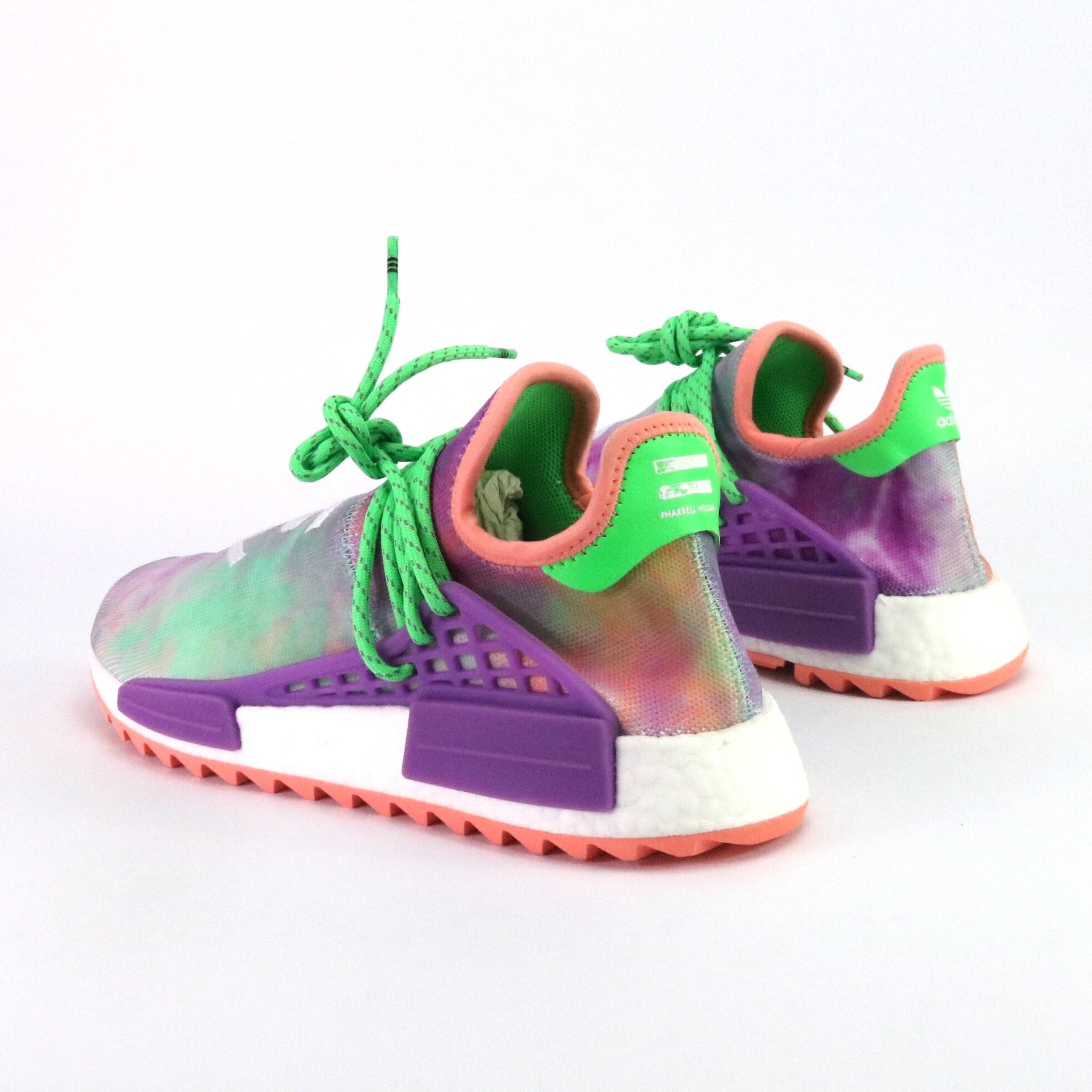 Adidas Human Race NMD Pharrell Williams Holi Festival Running Shoes - Chalk Coral | Comfortable Sneakers for Men & Women | Perfect for Jogging, Gym Workouts & Streetwear Fashion