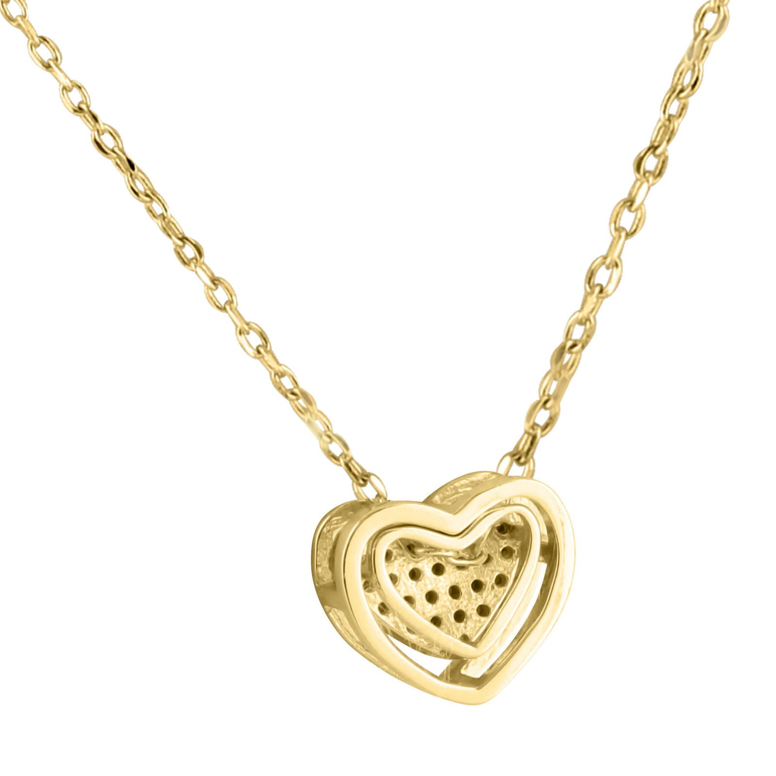 14K Gold Heart Pendant Necklace for Women - Elegant Layering Jewelry for Valentine's Day, Anniversary & Everyday Wear