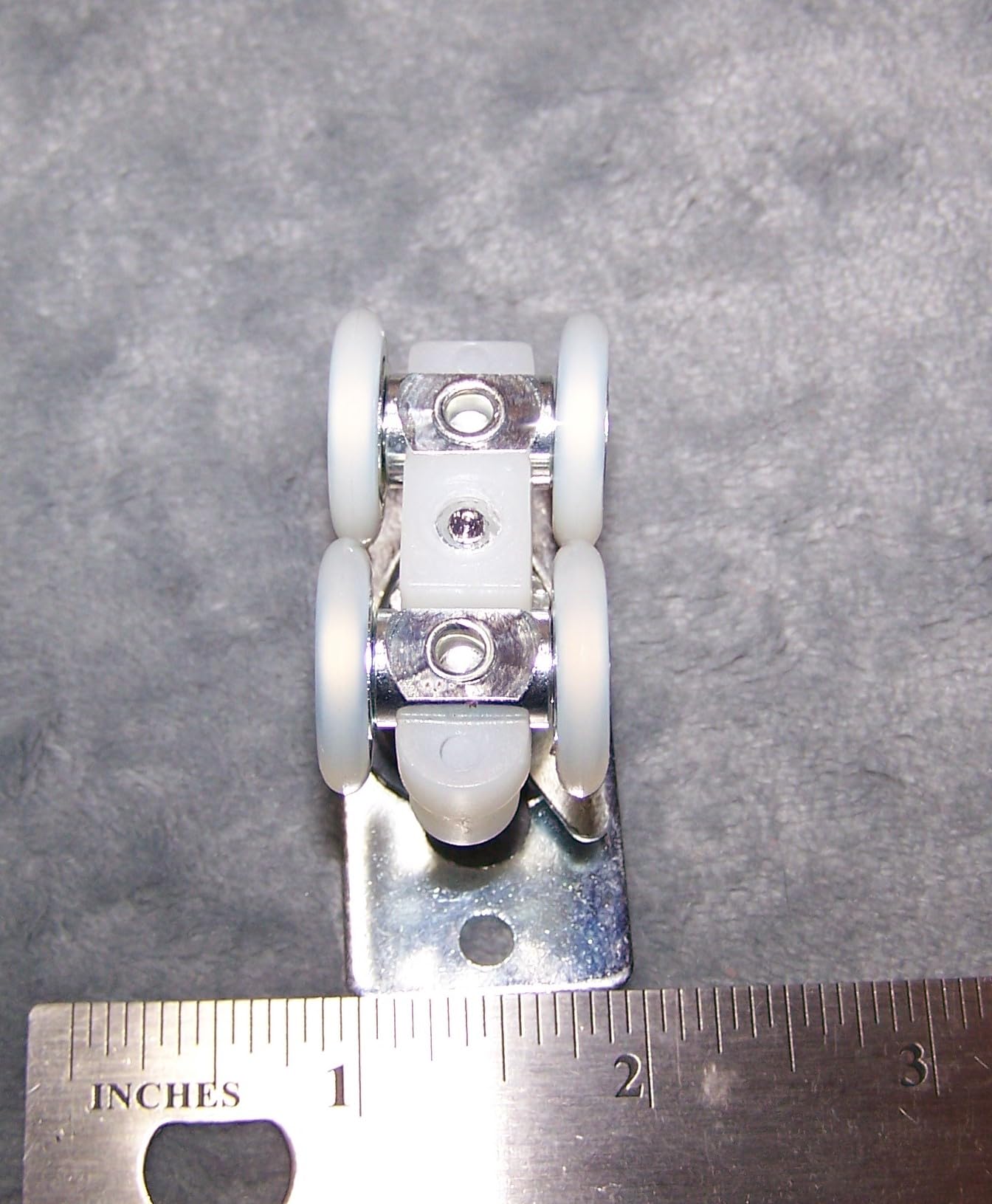 Premium Plantation Shutter Track Rollers - 4 Ball Bearing Wheels for Smooth Gliding | Perfect for Window Coverings & Home Improvement Projects