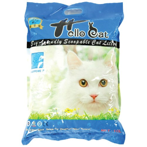 Premium Bentonite Cat Litter with Baby Powder - Odor Control & Clumping Cat Sand for Kittens & Adult Cats | Ideal for Multi-Cat Homes & Small Spaces