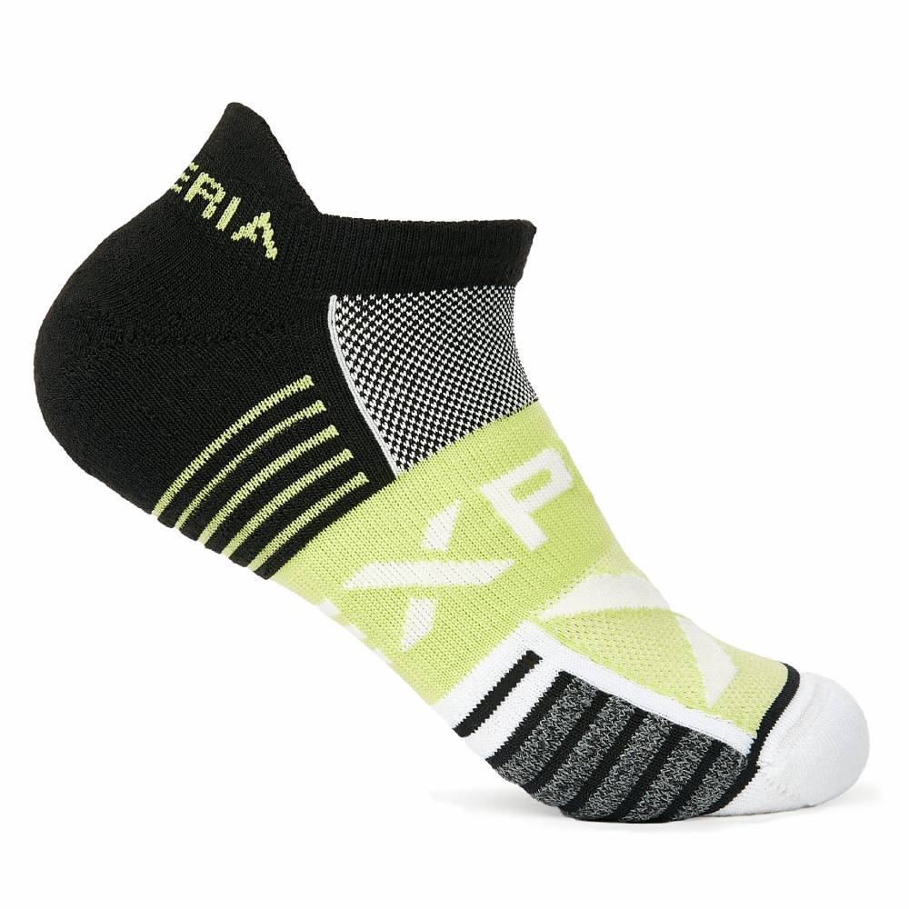 Thorlo Experia Unisex Thin Cushion No Show Socks - Breathable Athletic Socks for Running, Gym & Casual Wear (Pear Color)