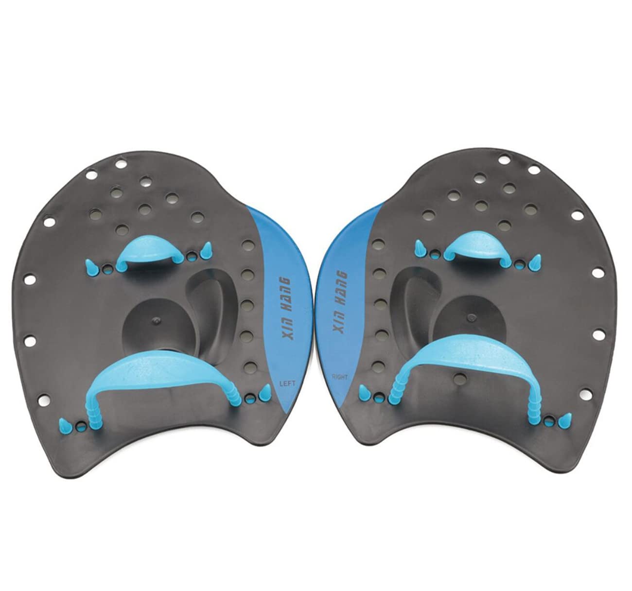 **Webbed Silica Gel Swimming Gloves - Water Resistance Aquatic Training Gloves for Men, Women & Kids - Perfect for Swimming, Fitness, Aerobics & Water Sports**