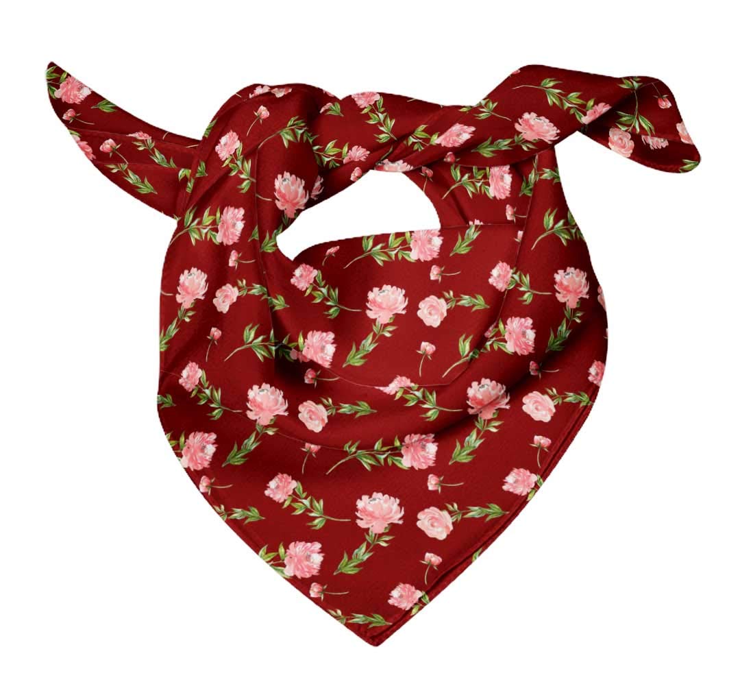 Bimba Printed Pure Silk Scarf for Women - Versatile Hair Wrap, Neck Scarf & Head Bandana - Perfect for Fashion Accessories, Travel & Special Occasions