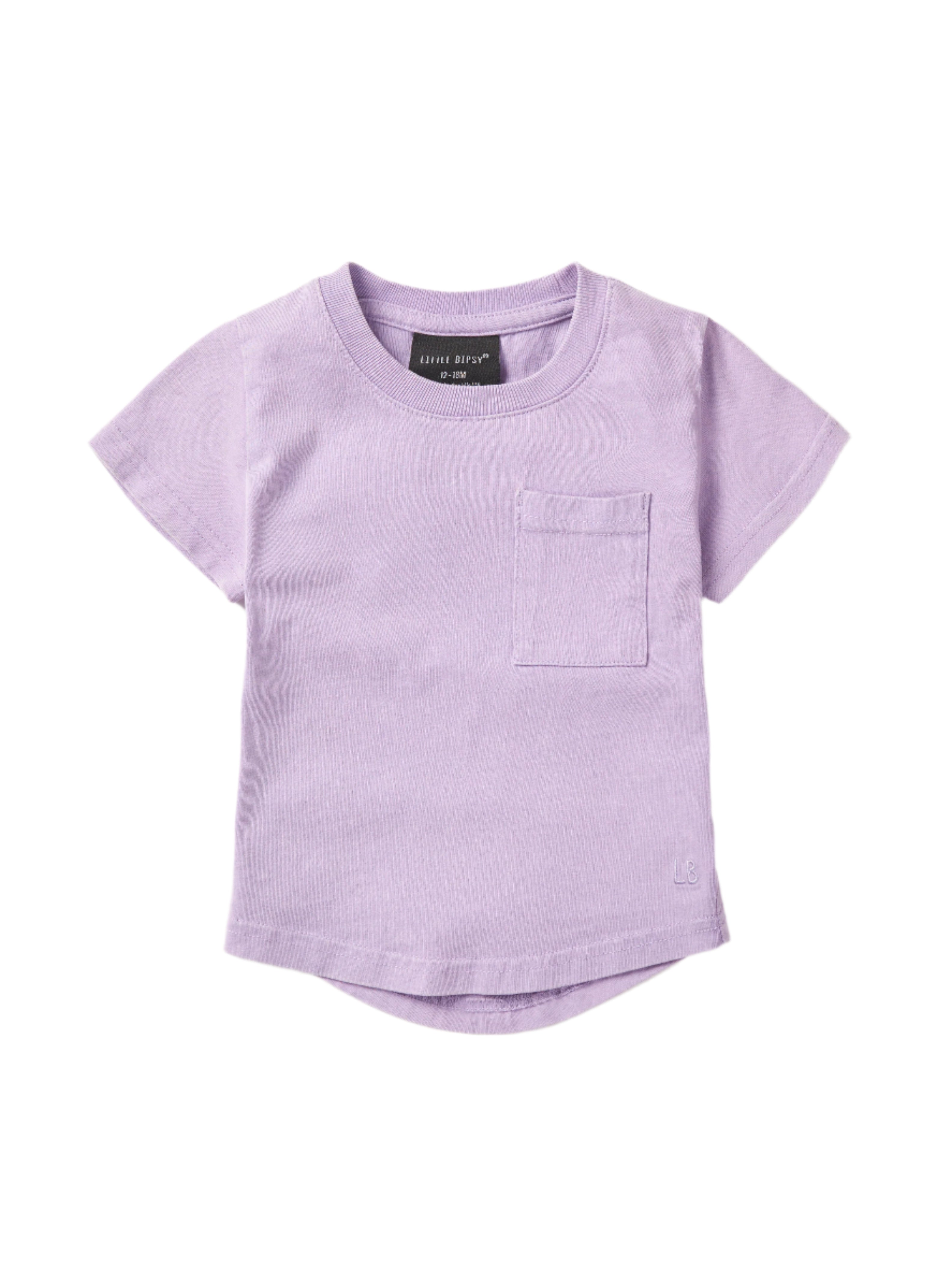 Vintage Acid Wash Pocket T-Shirt for Men & Women | Soft Purple Distressed Cotton Tee | Casual Streetwear, Layering & Everyday Outfits