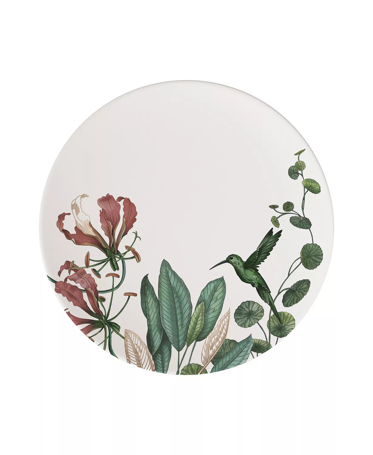 Premium Avarua Porcelain Dinner Plates Set of 6 - 10.5