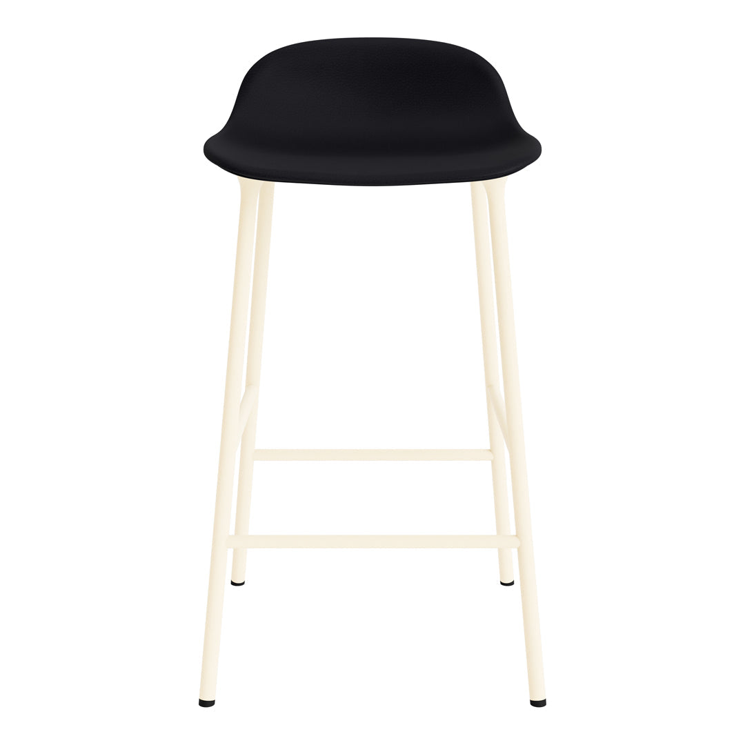 Modern Form Counter Stool with Sturdy Metal Legs & Comfortable Upholstered Seat - Perfect for Kitchen Islands, Breakfast Bars & Home Decor