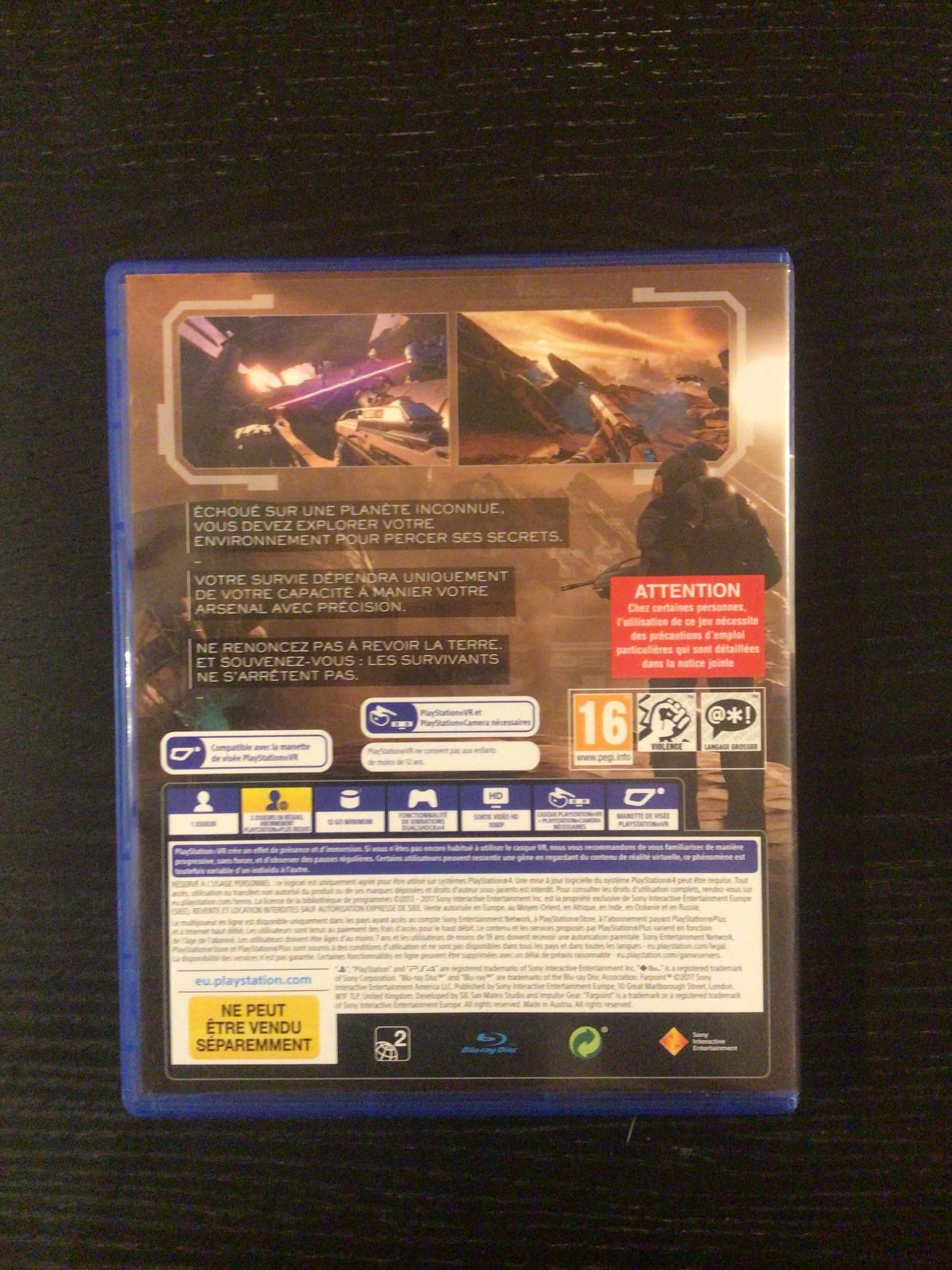 Farpoint - PlayStation VR Game | Immersive Sci-Fi Shooter for PS4 & PS5 | Perfect for VR Gaming Enthusiasts & Space Adventure Lovers