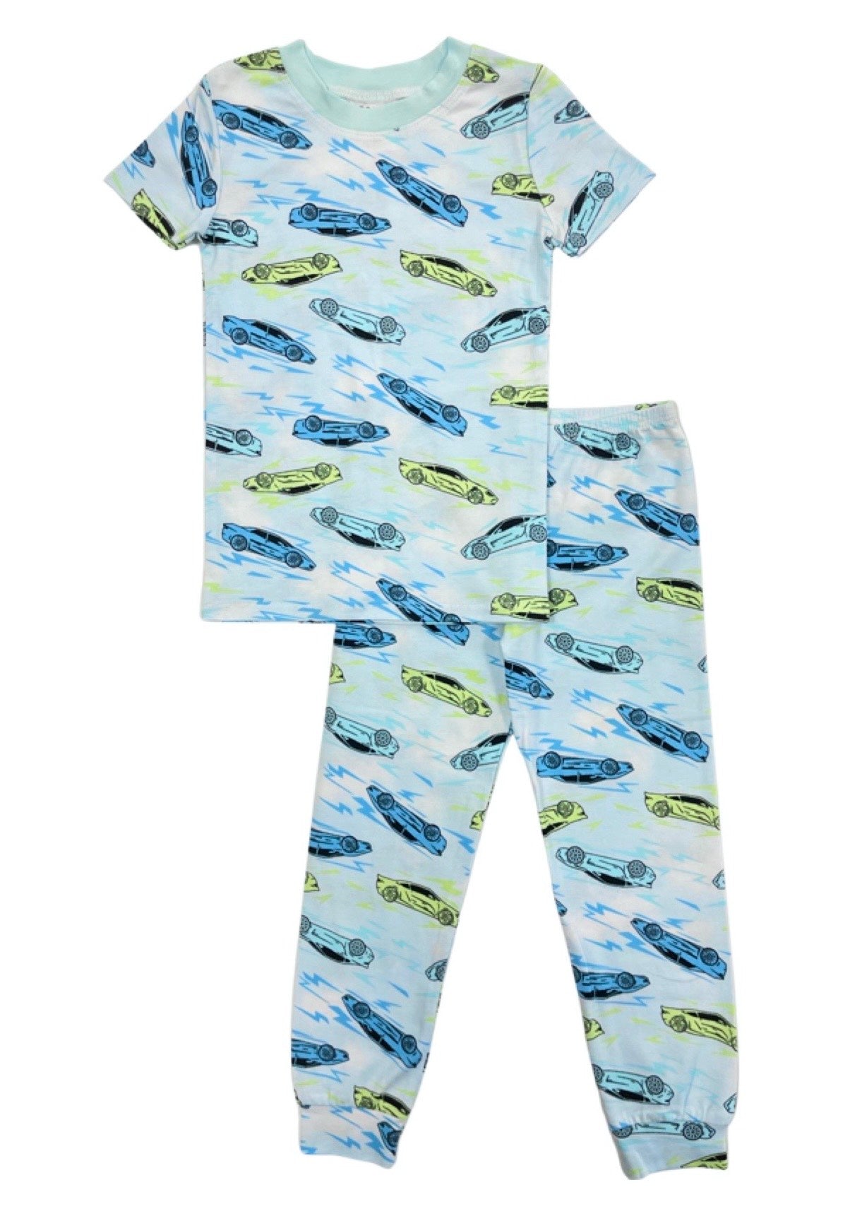 ZOOM Short Sleeve Pajama Set for Women - Soft Cotton Sleepwear for Summer Nights & Lounge Wear at Home