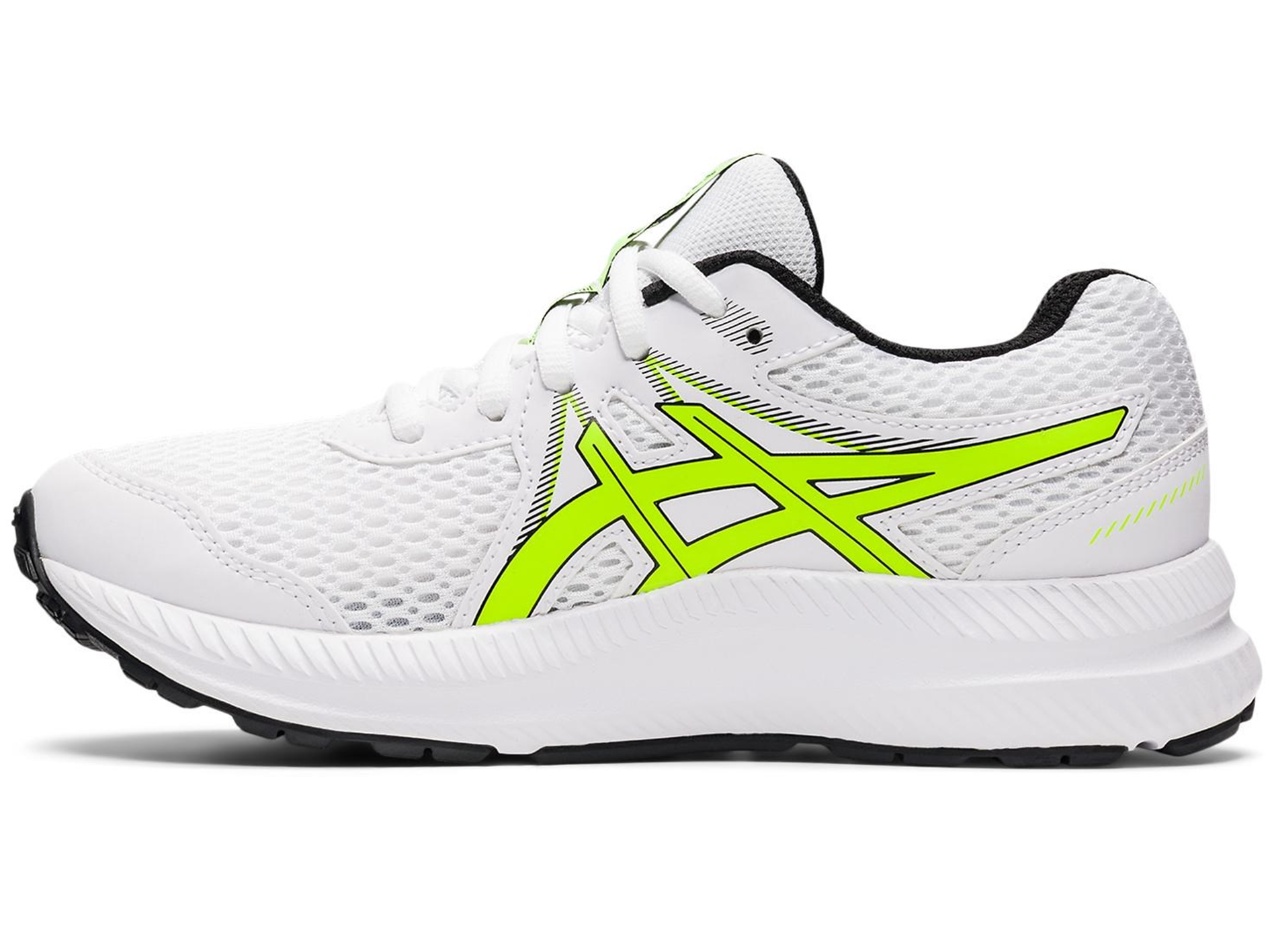 ASICS Junior Contend 7 GS Running Shoes for Kids - Lightweight Athletic Sneakers for Boys & Girls (Style 1014A192-114) - Perfect for School, Sports & Daily Activities