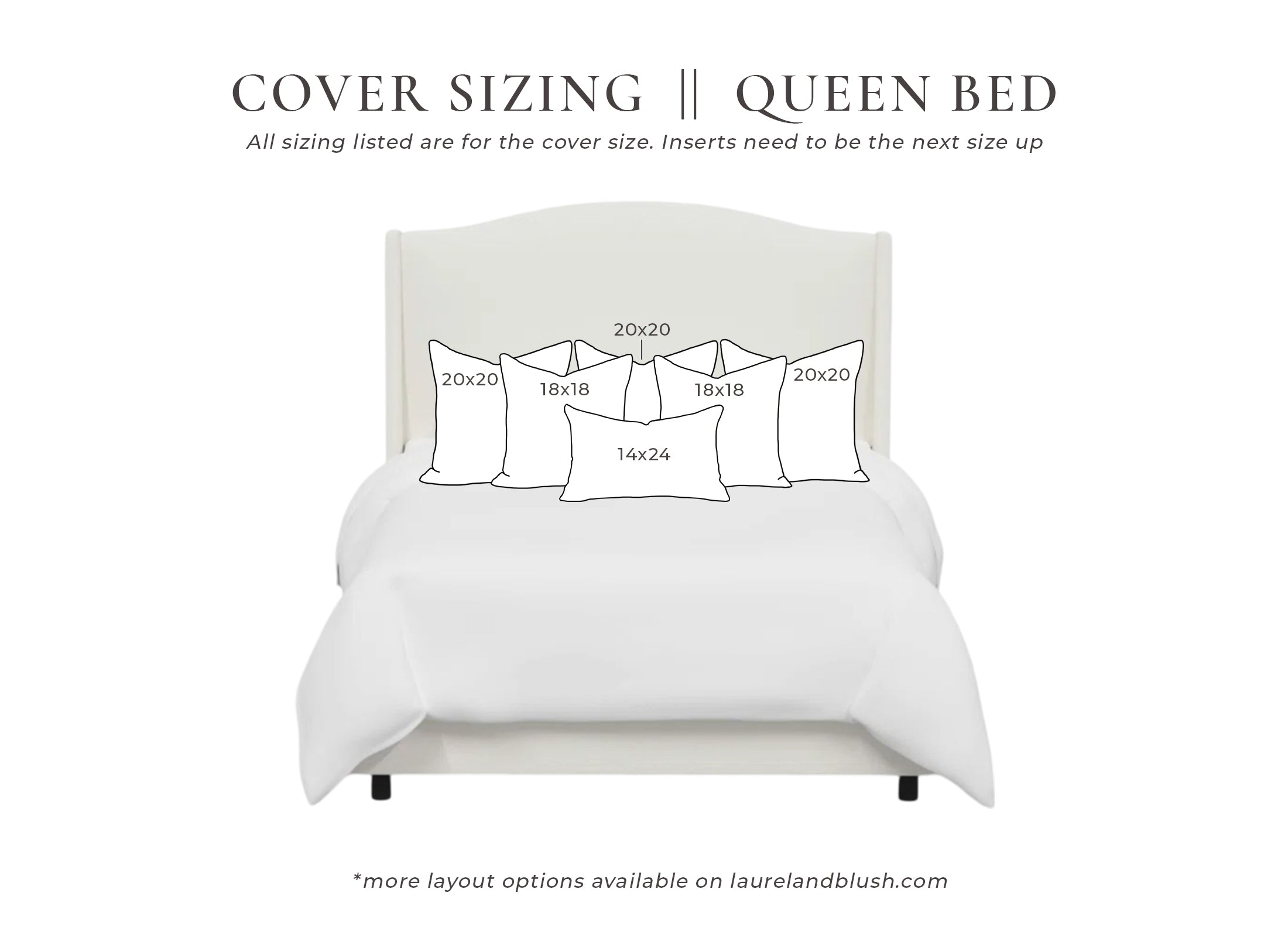 Premium Daphne Pillow Cover - Soft & Stylish Decorative Pillow Case for Couch, Bed, Sofa - Perfect for Home Decor, Living Room, Bedroom