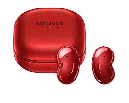 Samsung Galaxy Buds Live Mystic Red True Wireless Earbuds with Active Noise Cancelling (ANC) & Wireless Charging Case - Korean Version | Perfect for Workouts, Commuting & Travel