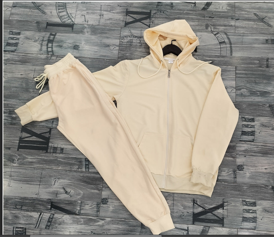 Men's Athletic Casual Two-Piece Suit - Breathable Comfort Fit for Gym, Workout & Everyday Wear (XN1107) | Perfect for Sports, Office & Leisure Activities
