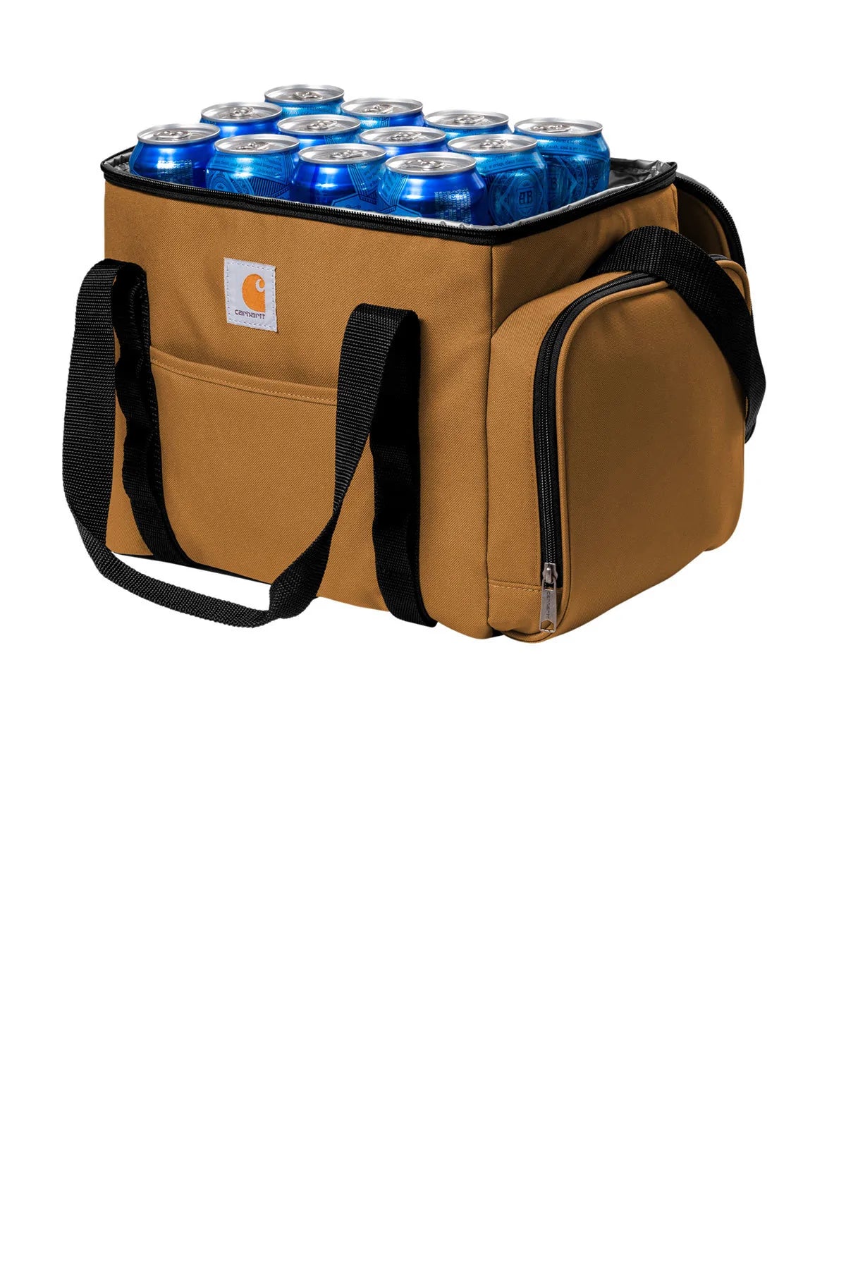 Carhartt Duffel 36 Can Custom Coolers - Heavy Duty Insulated Cooler Bag for Camping, Fishing & Outdoor Adventures (Carhartt Brown)