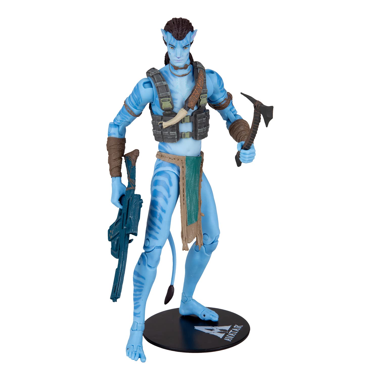 McFarlane Toys Avatar: The Way of Water Jake Sully Reef Battle Action Figure - Collectible Movie Character Toy for Fans & Gift Idea - Perfect for Display, Play & Avatar Themed Collections