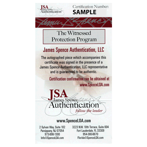 Andre Reed Autographed White Pro Edition Jersey with JSA Certificate - Perfect for NFL Fans, Collectors & Sports Memorabilia Displays