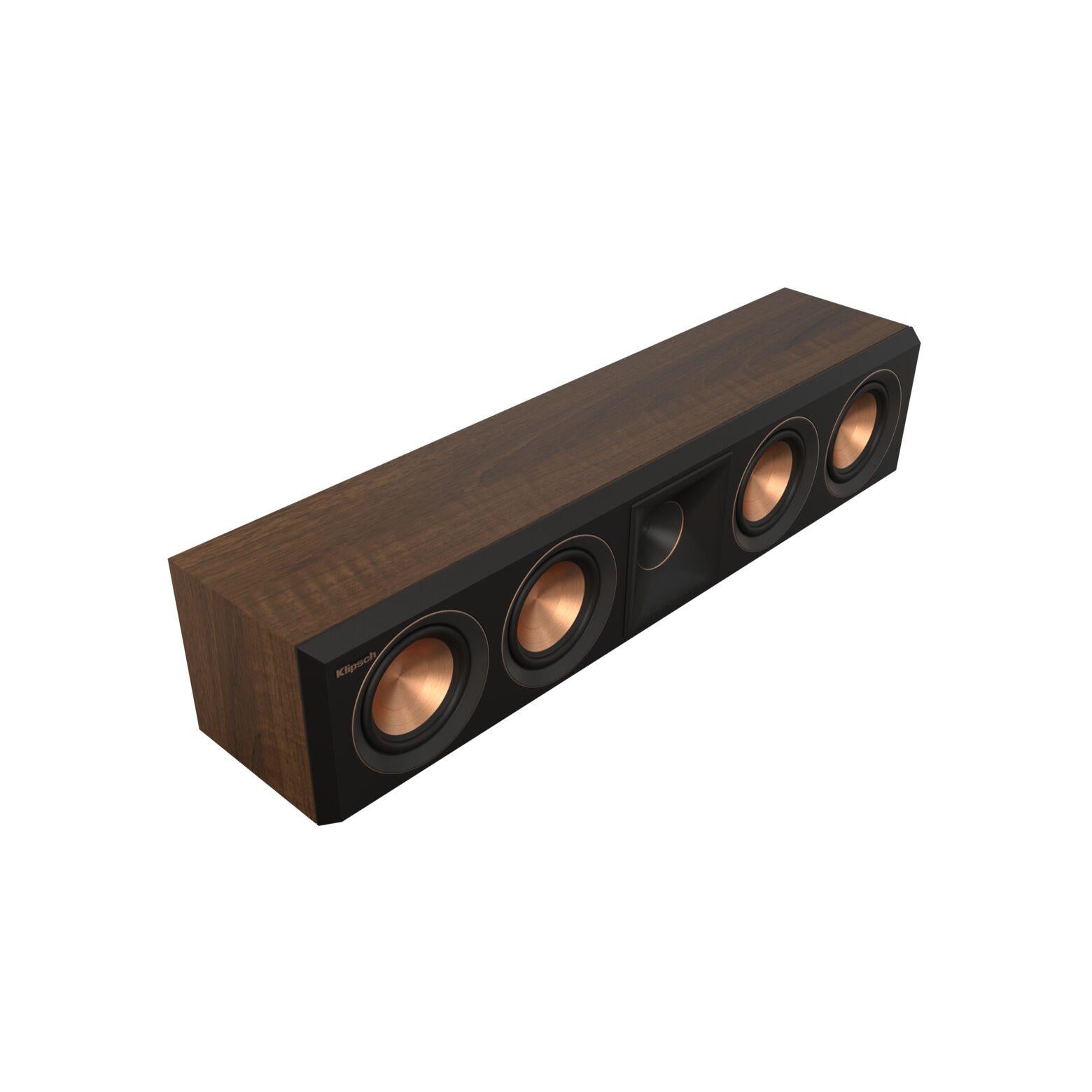 Klipsch RP-404C II Reference Premiere Center Channel Speaker - High Performance Home Theater Audio for Movies, Music & Gaming
