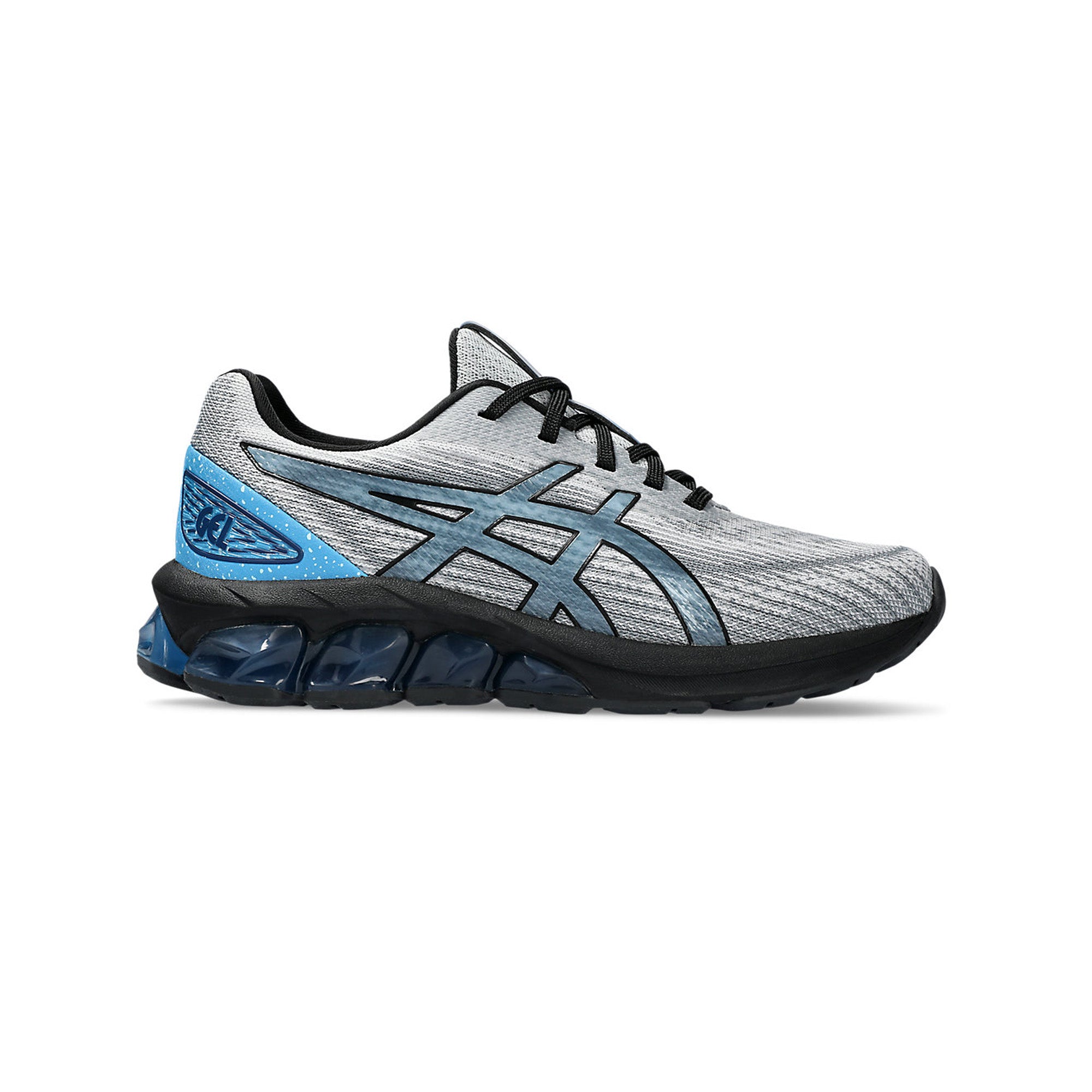 ASICS GEL QUANTUM 180 VII Running Shoes for Women - Sheet Rock/Dolphin Blue - Lightweight Cushioned Sneakers for Jogging, Gym Workouts & Everyday Wear