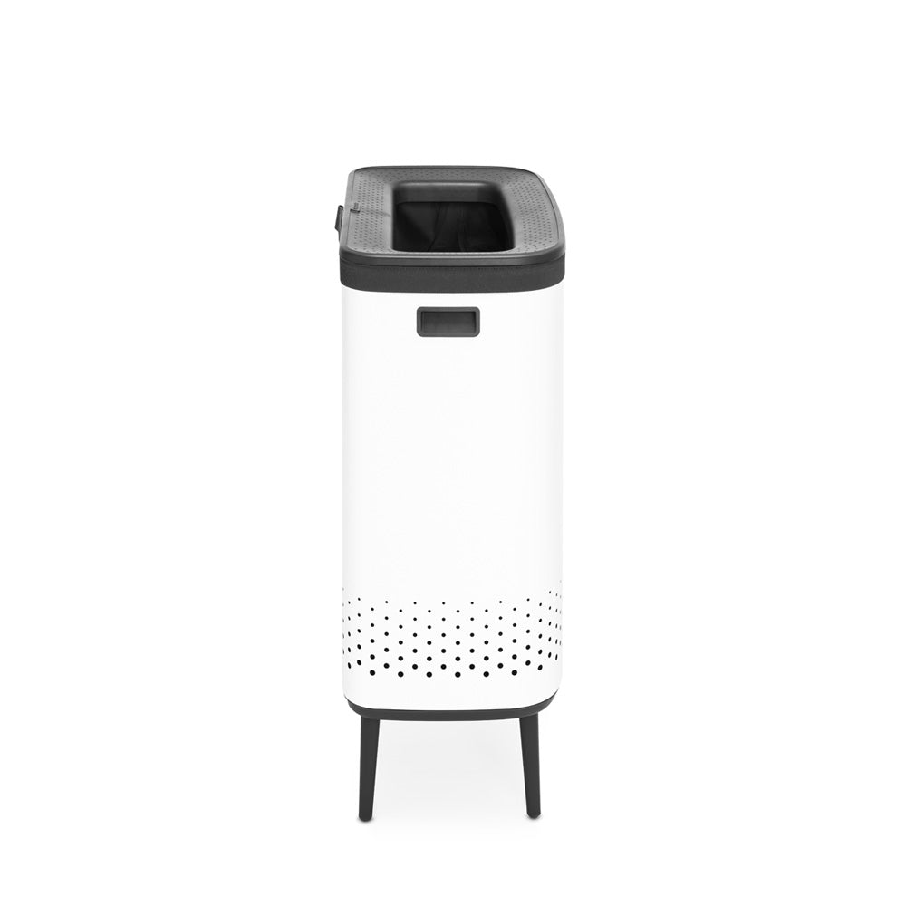 Large 45L Laundry Hamper with Lid - 2 Pack for Home, Dorm, or Laundry Room Organization - Foldable & Space-Saving Clothes Basket