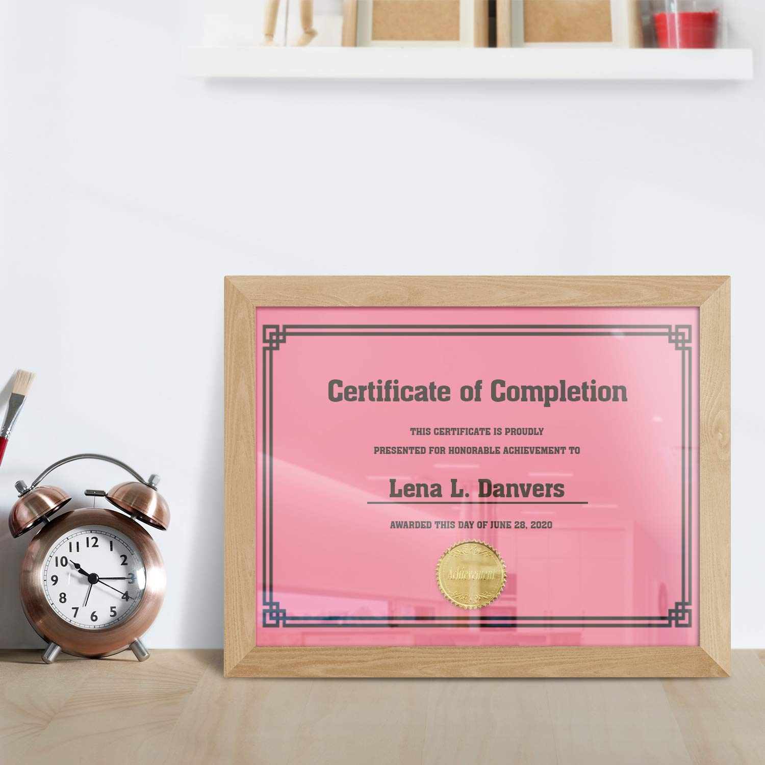 Pastel Pink Cardstock Paper - 50 Sheets 8.5