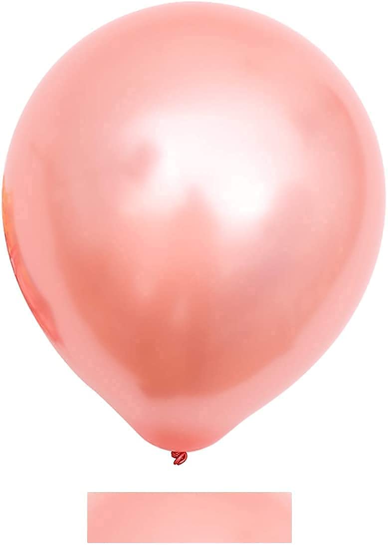 Navy Blue & Rose Gold Balloons - Elegant Bridal Shower, Gender Reveal, Birthday & Wedding Decorations | Perfect for Baby Showers, Parties & Special Events