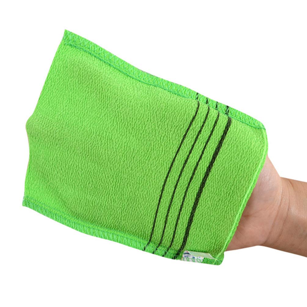 Healifty 5-Pack Exfoliating Glove Mitts - Body Scrub Mitt for Smooth Skin, Bath & Shower Exfoliator, Reusable Wash Cloth for Dead Skin Removal - Perfect for Spa, Home Use & Gift Ideas