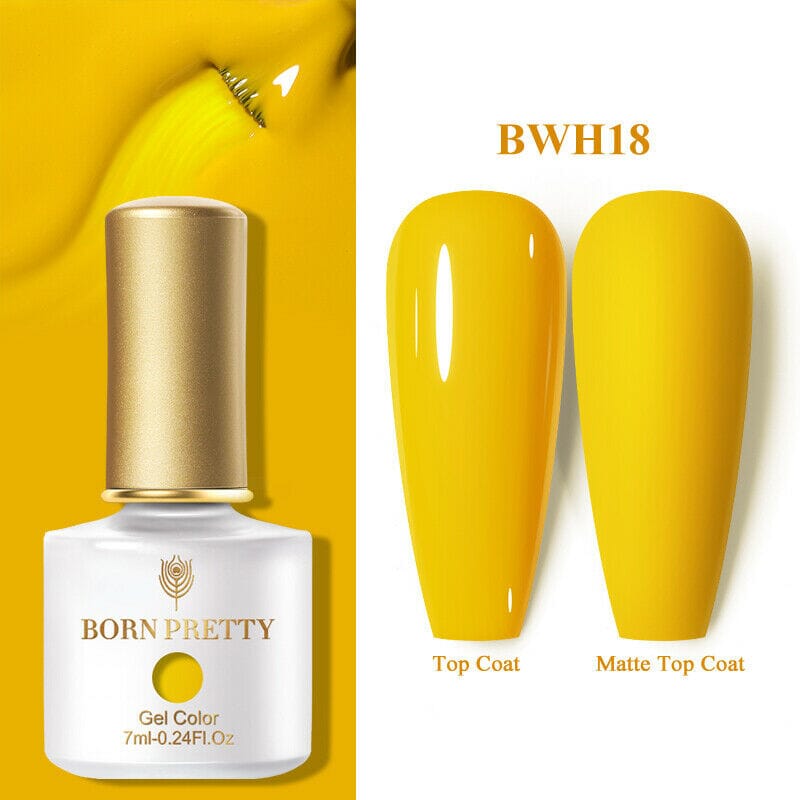 Born Pretty Gel Nail Polish - 7ml & 15ml Colors for Long-Lasting Manicures - Perfect for Home Nail Art & Salon Professionals