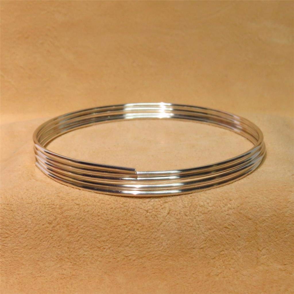99.995% Pure Silver Wire 12 Gauge (48-inch Coil, 4 Feet) | Made in USA | .99995+ Purity Certified by Golden State Silver | Includes Lab Test Report | Perfect for Colloidal Silver Generators, Jewelry Making & Electrical Applications