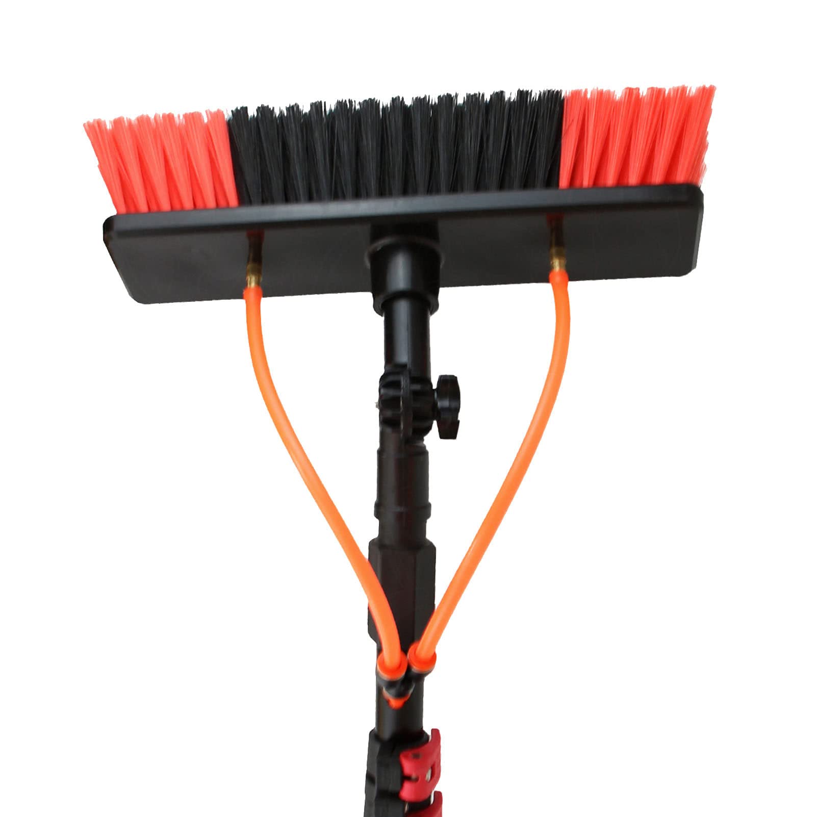 THERES Water Fed Pole Kit for Outdoor Window Cleaning - 6 to 11M Telescopic Extension Pole (19FT/6M) - Professional Solar Panel & Glass Cleaning System for Homes, Offices, and High-Rise Buildings