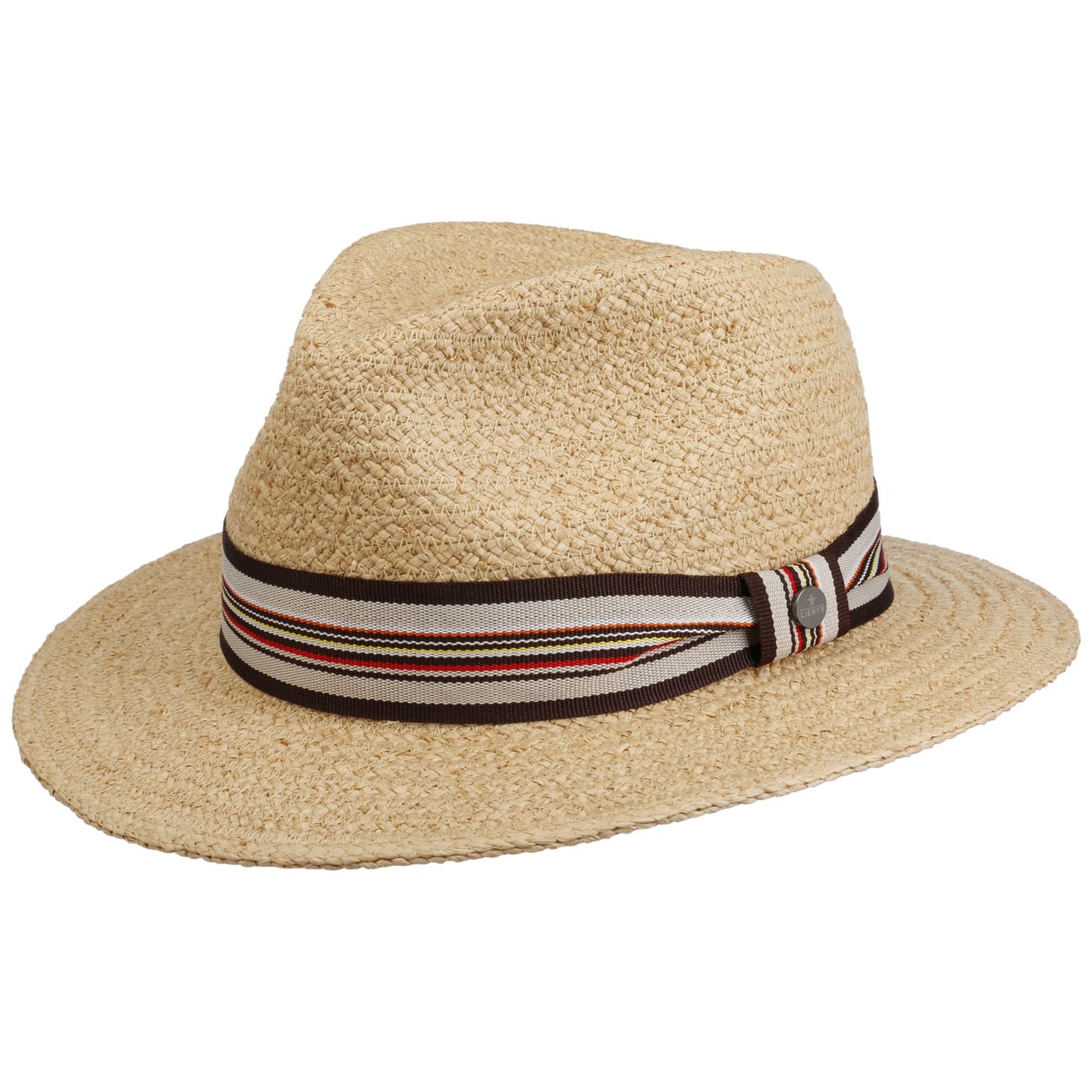 Belrivo Traveller Raffia Hat by Lierys - Stylish Sun Hat for Women, Wide Brim Beach Hat, Summer Vacation Accessory, Perfect for Travel, Beach, Pool, and Outdoor Activities