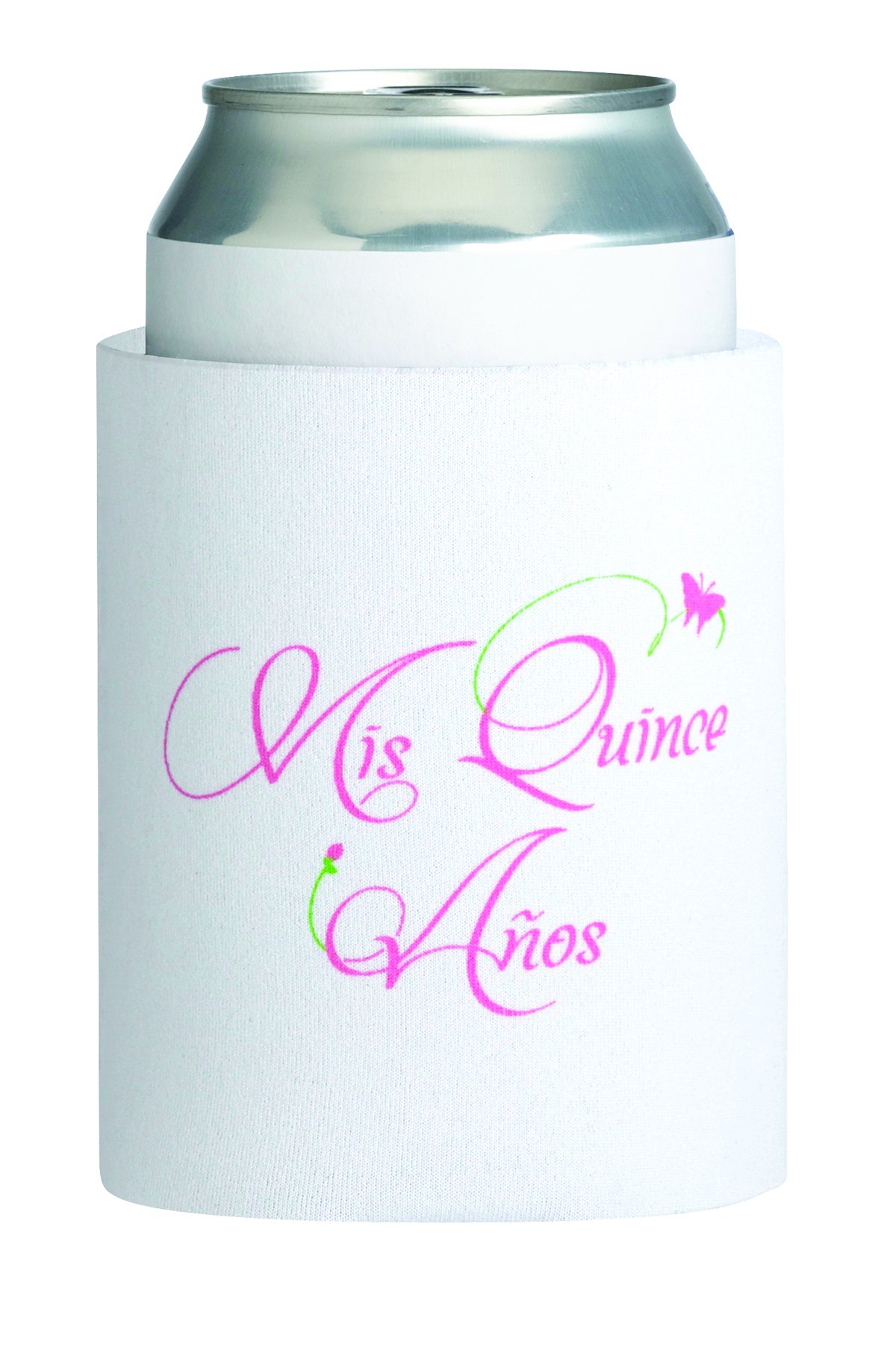 Lillian Rose Quinceanera 15 Party Favor Cup Can Cozy - Insulated Sleeve for 12oz Cans & Bottles - Perfect for Sweet 15 Birthday Celebrations, Bridal Showers & Special Events